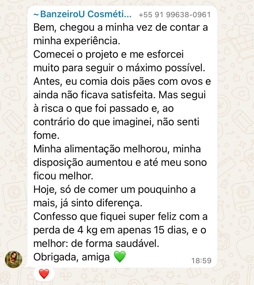 Depoimento real de participante do Reset14D 8