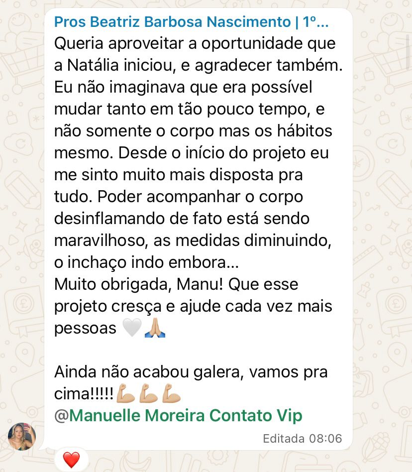 Depoimento real de participante do Reset14D 7